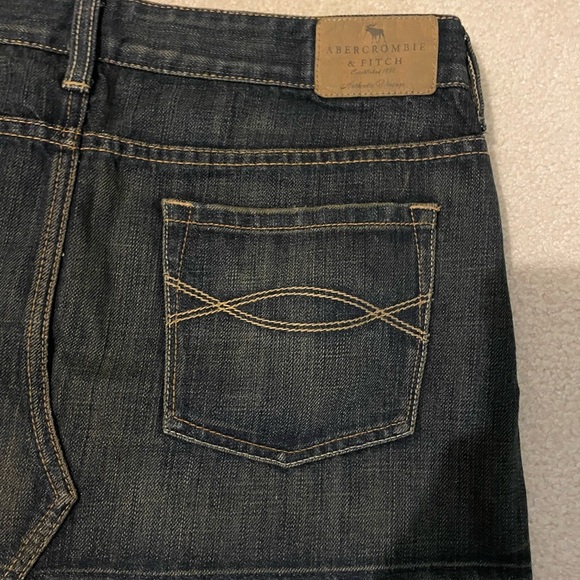 Abercrombie & Fitch Jean mini skirt-10 like new - Picture 5 of 6